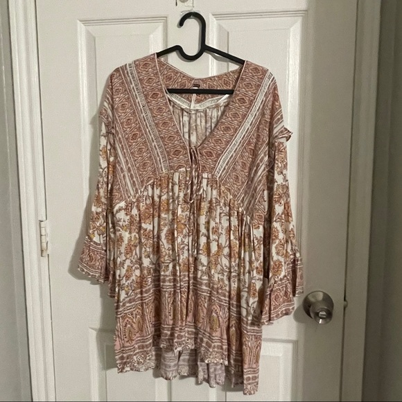 ⬇️NWT Free People Moonlight Dance Printed Tunic - Picture 10 of 16